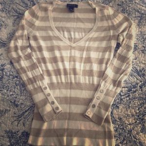 White House Black Market fitted sweater.